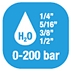 Hose reels Water Standard Pressure 0-200 Bar/0-2900 PSI